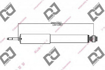 DJ PARTS ds1204gt -  Амортизатор